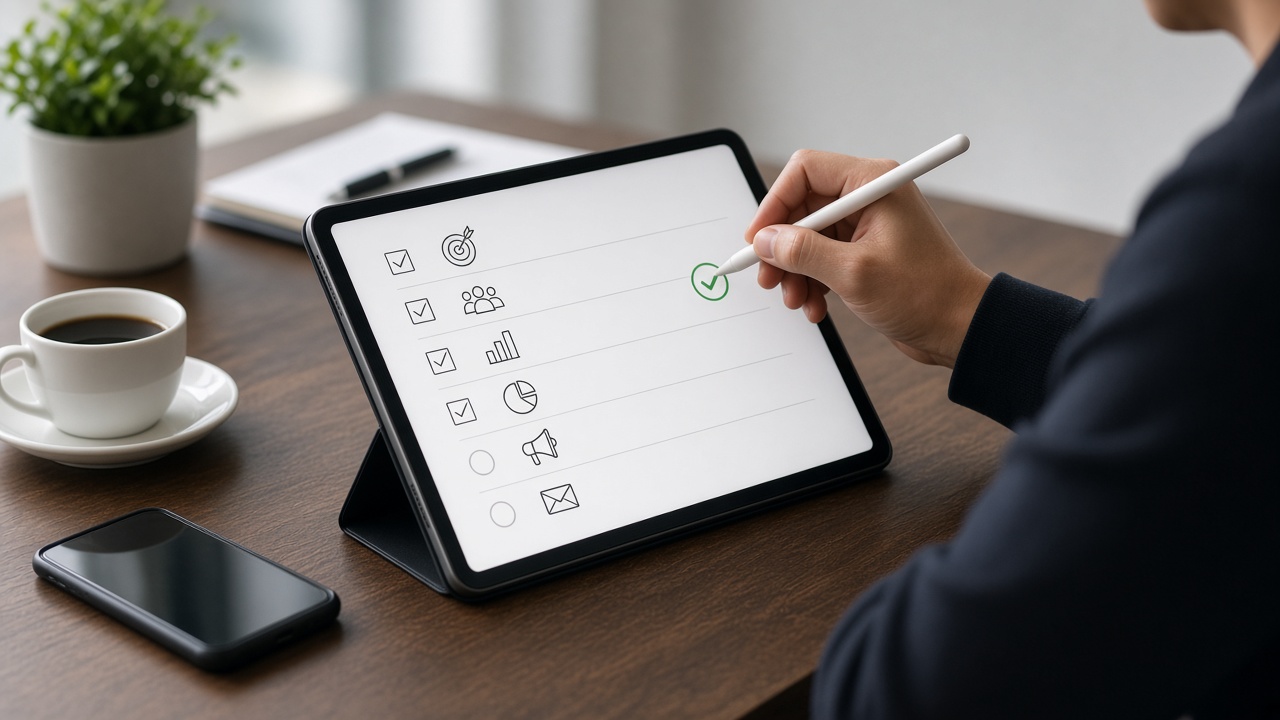 Hình minh họa: Checklist