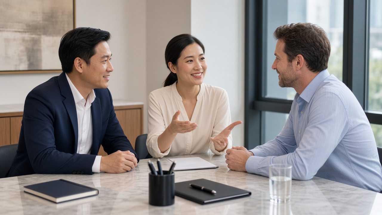 Cuộc họp với đối tác nước ngoài