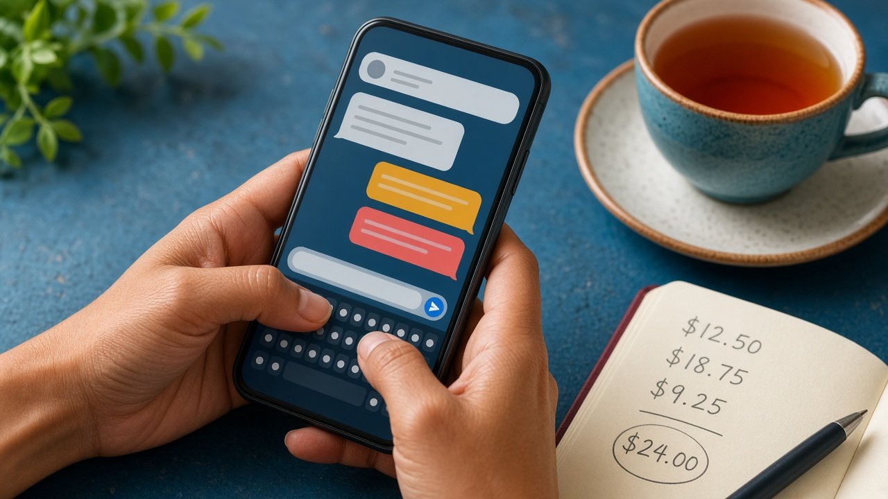 Đàm phán giá với supplier qua tin nhắn chat