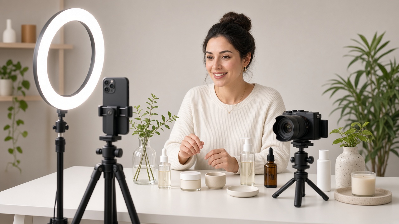 Bộ thiết bị livestream bán hàng