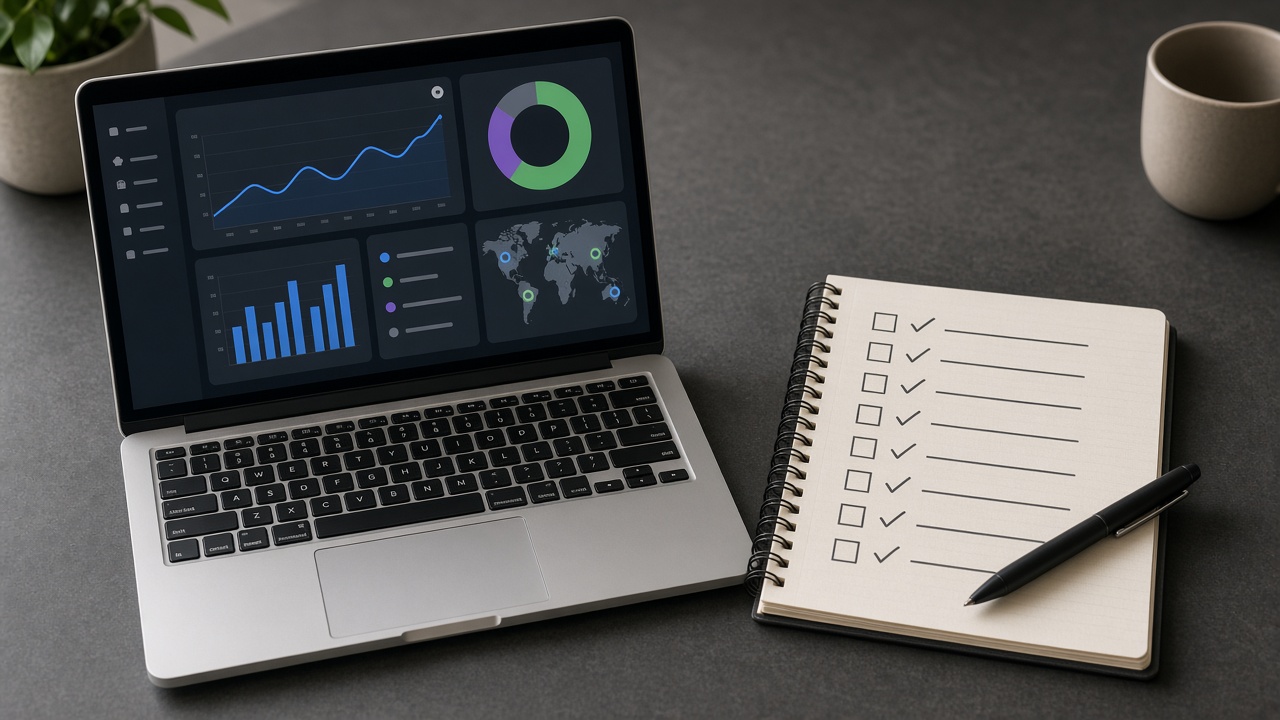Hình minh họa: Checklist thiết lập hệ thống theo dõi dòng tiền